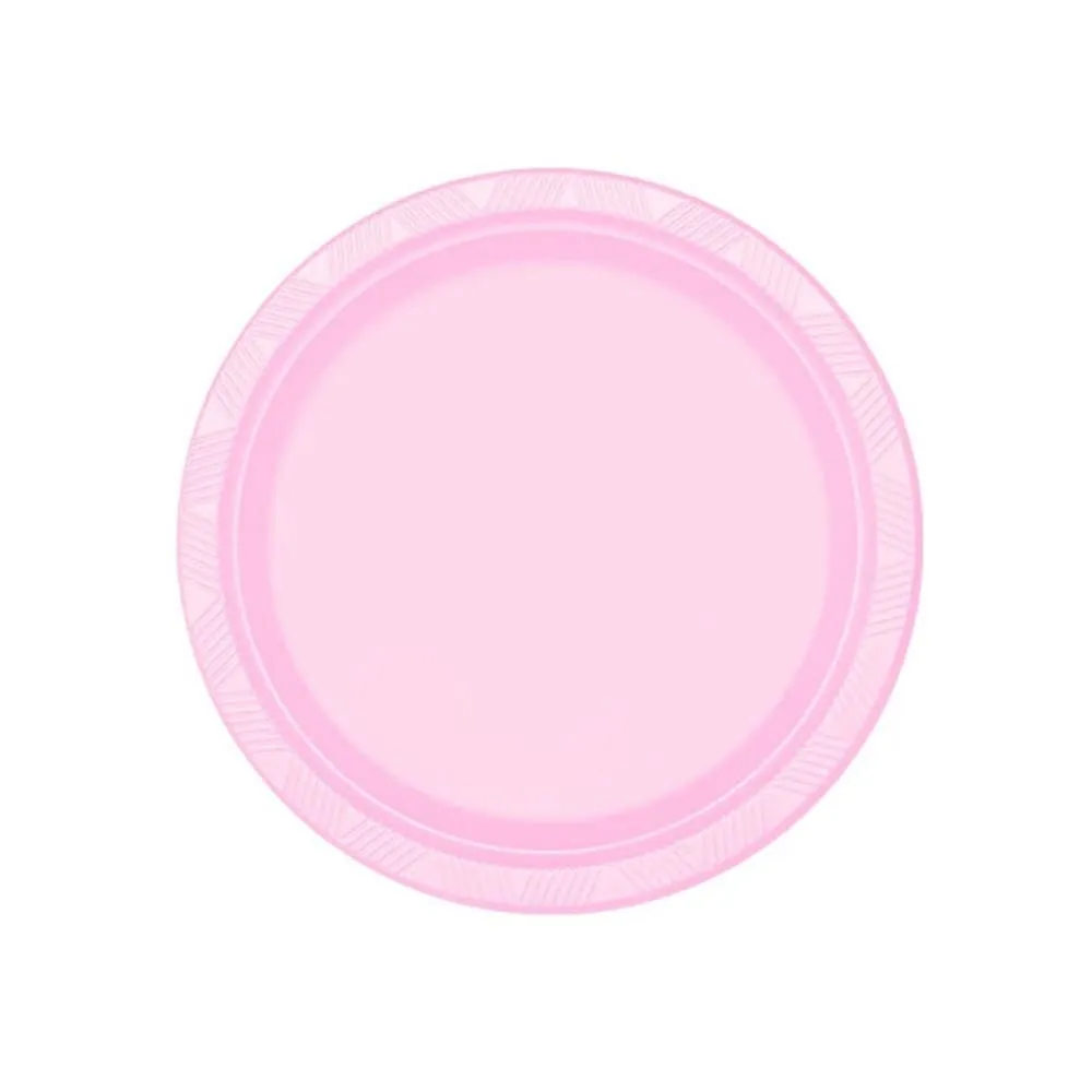 Plato Deluxe Oxo Pequeño Rosado X10