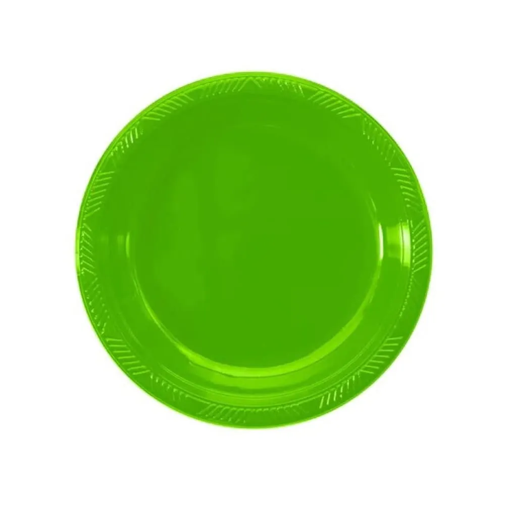 Plato Deluxe Oxo Pequeño Verde Lima X10