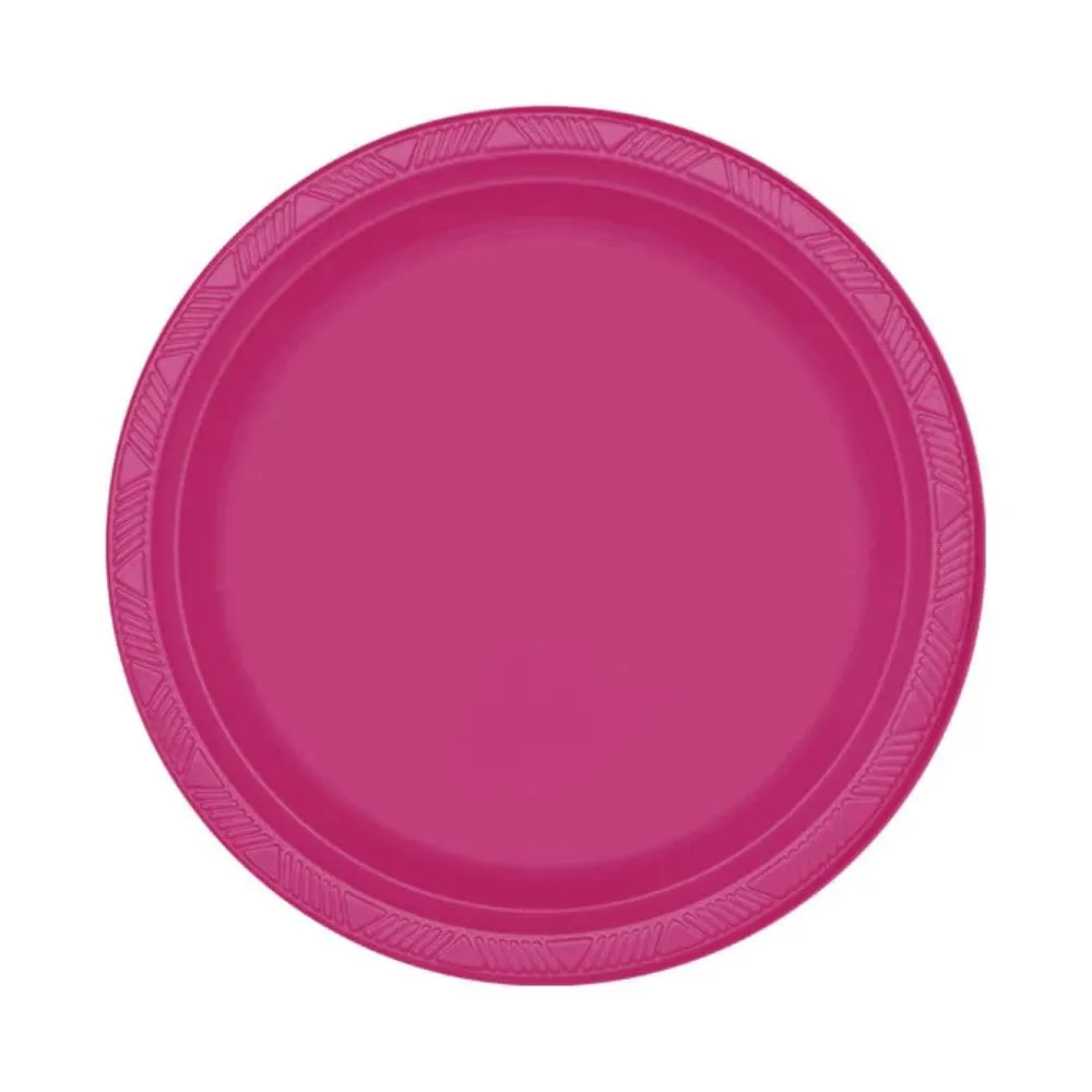 Plato Deluxe Oxo Grande Fucsia X10
