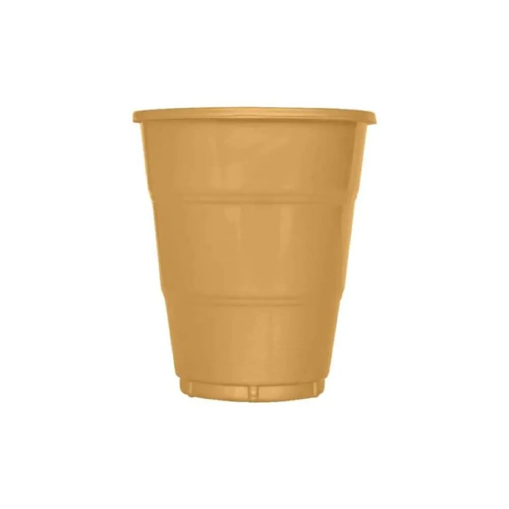 Vaso Deluxe Oxo Dorado 7 Onzas X10