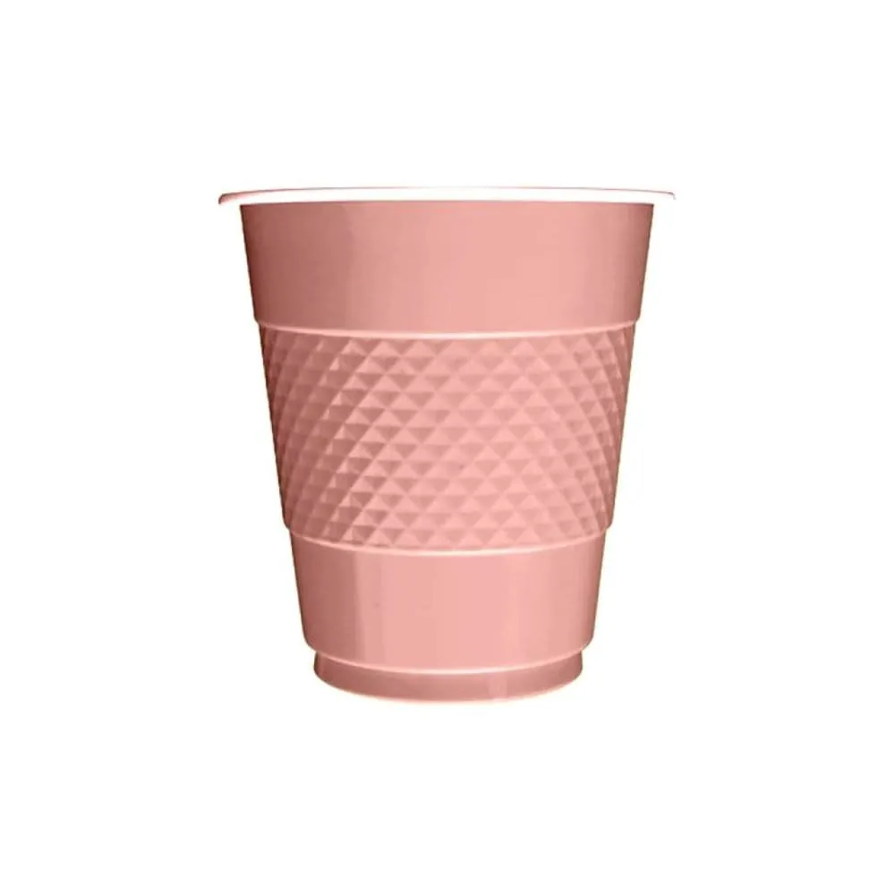 Vaso Deluxe Oxo Dorado Rosa 7 Onzas X10