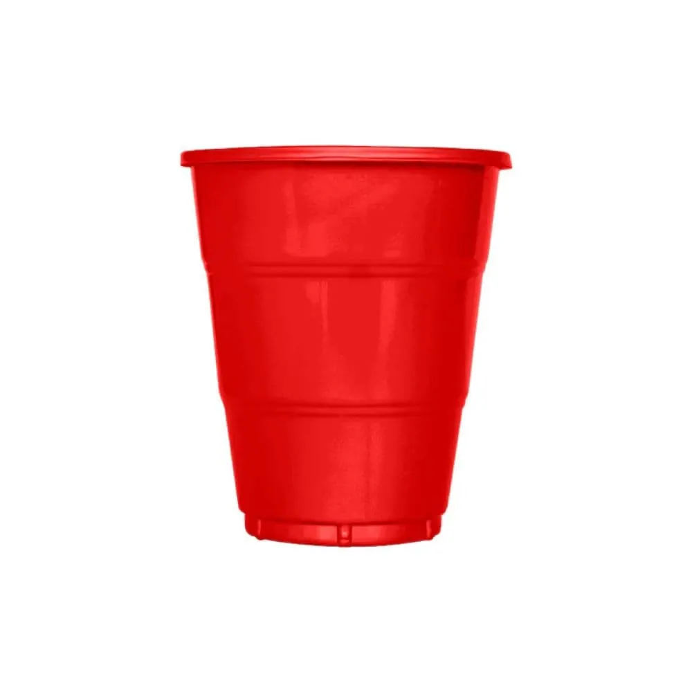 Vaso Deluxe Oxo Rojo 7 Onzas X10
