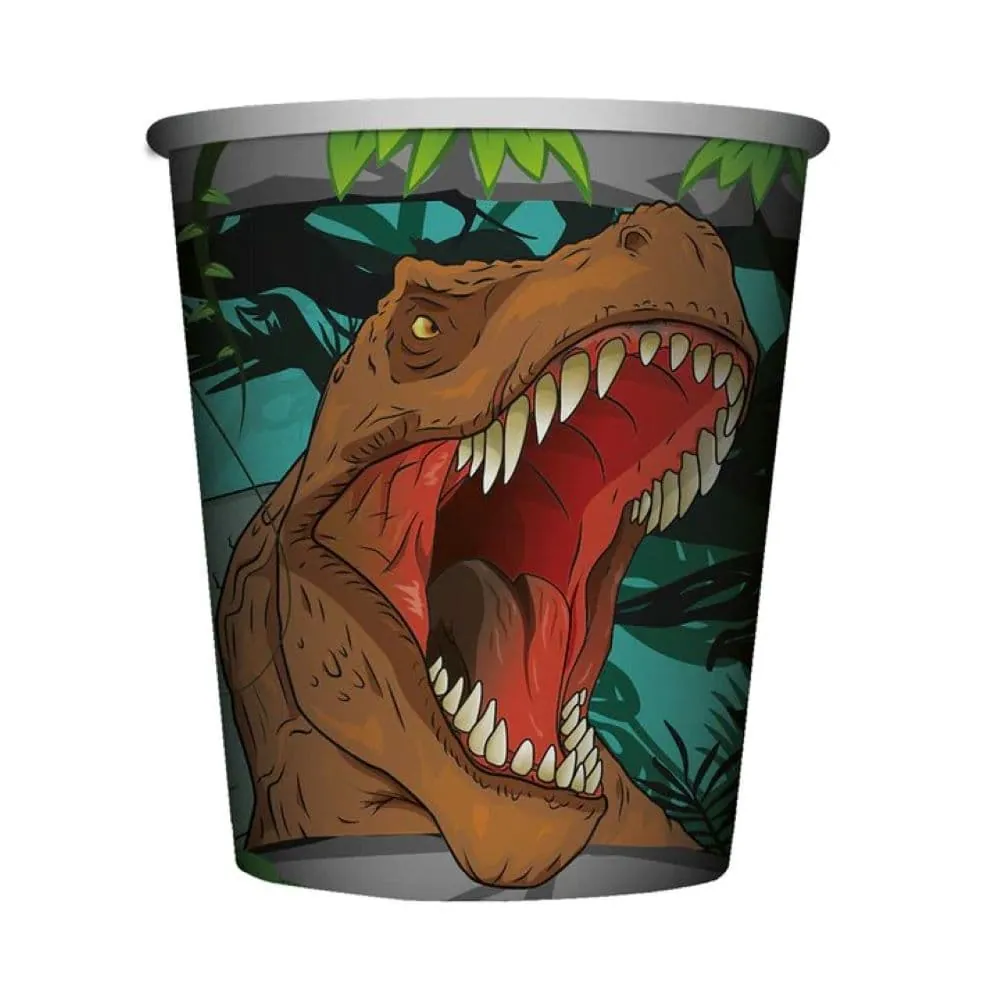 Vaso Dinosaurio 9 Oz X8