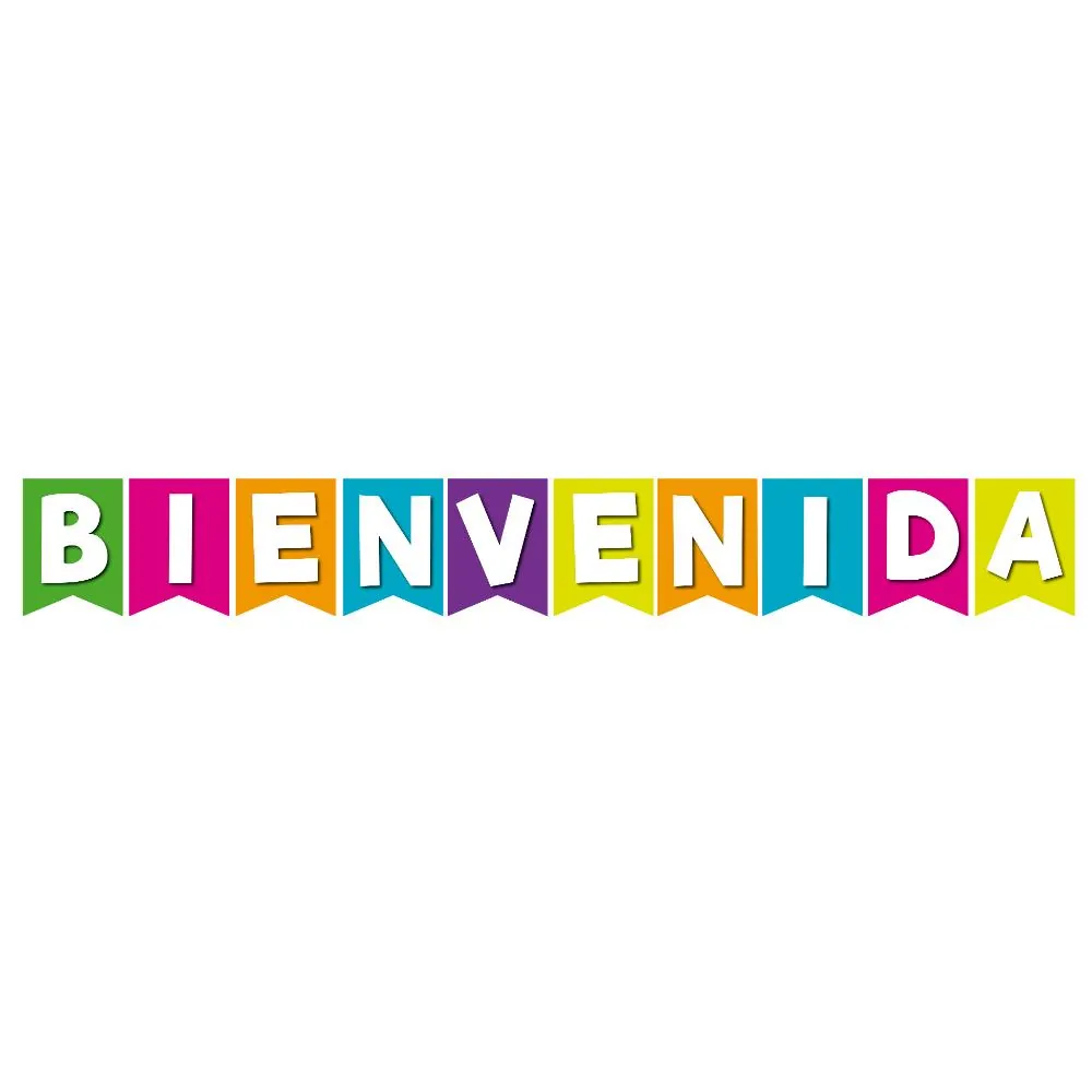 Banderin Bienvenidos