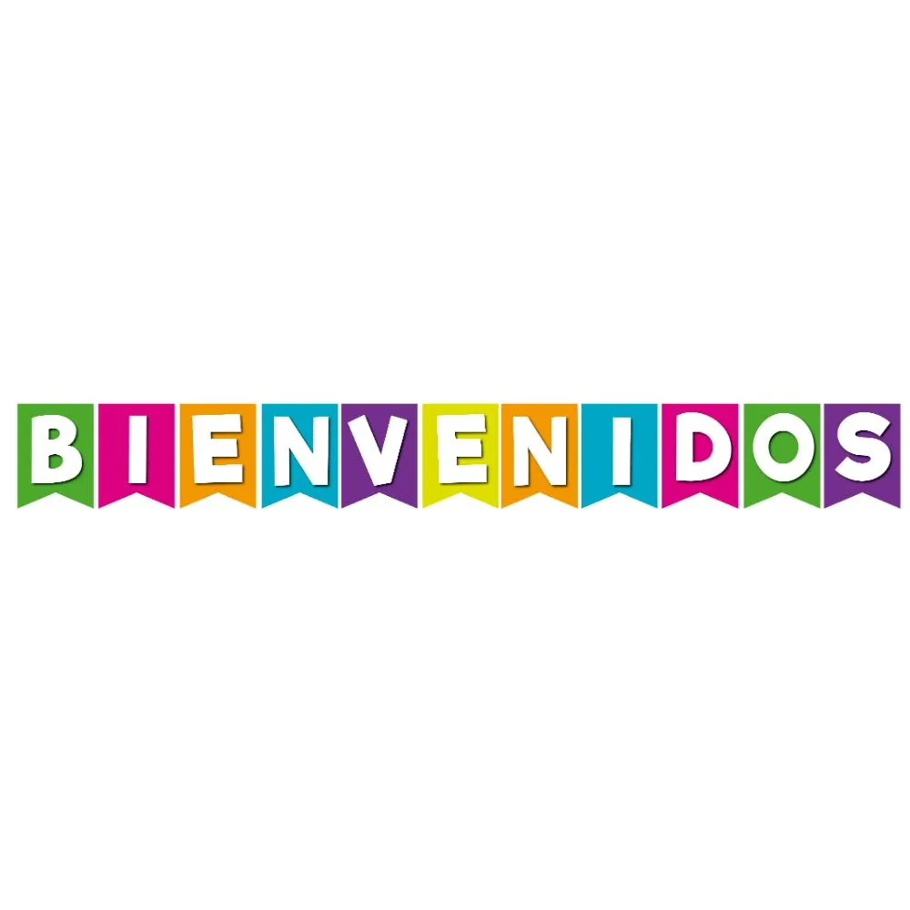 Banderin Bienvenidos