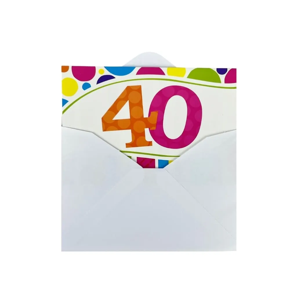 Tarjeta De Invitacion 40 X8