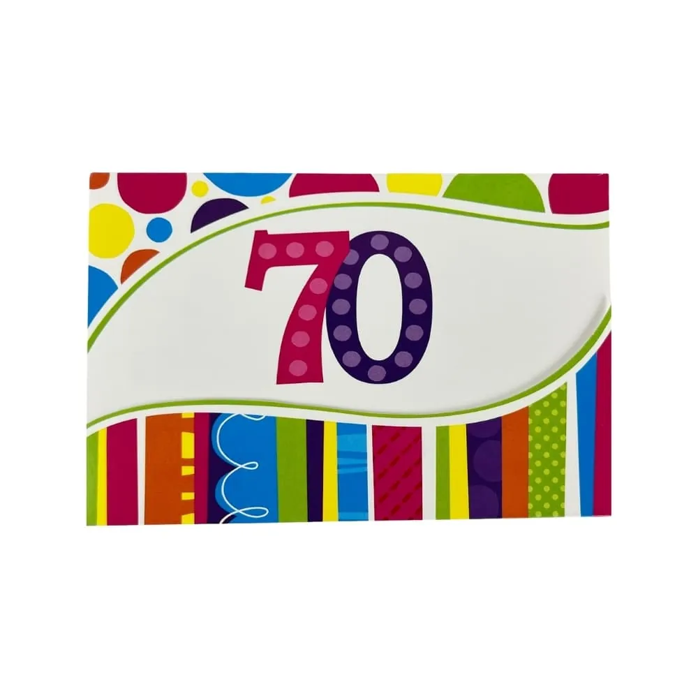 Tarjeta De Invitacion 70 X8