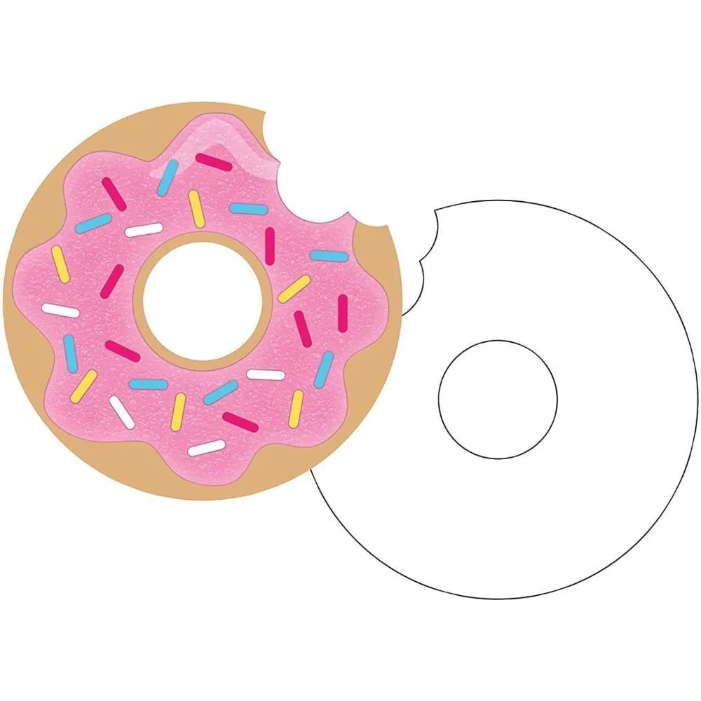 Tarjeta De Invitación Diseño De Dona X8.
