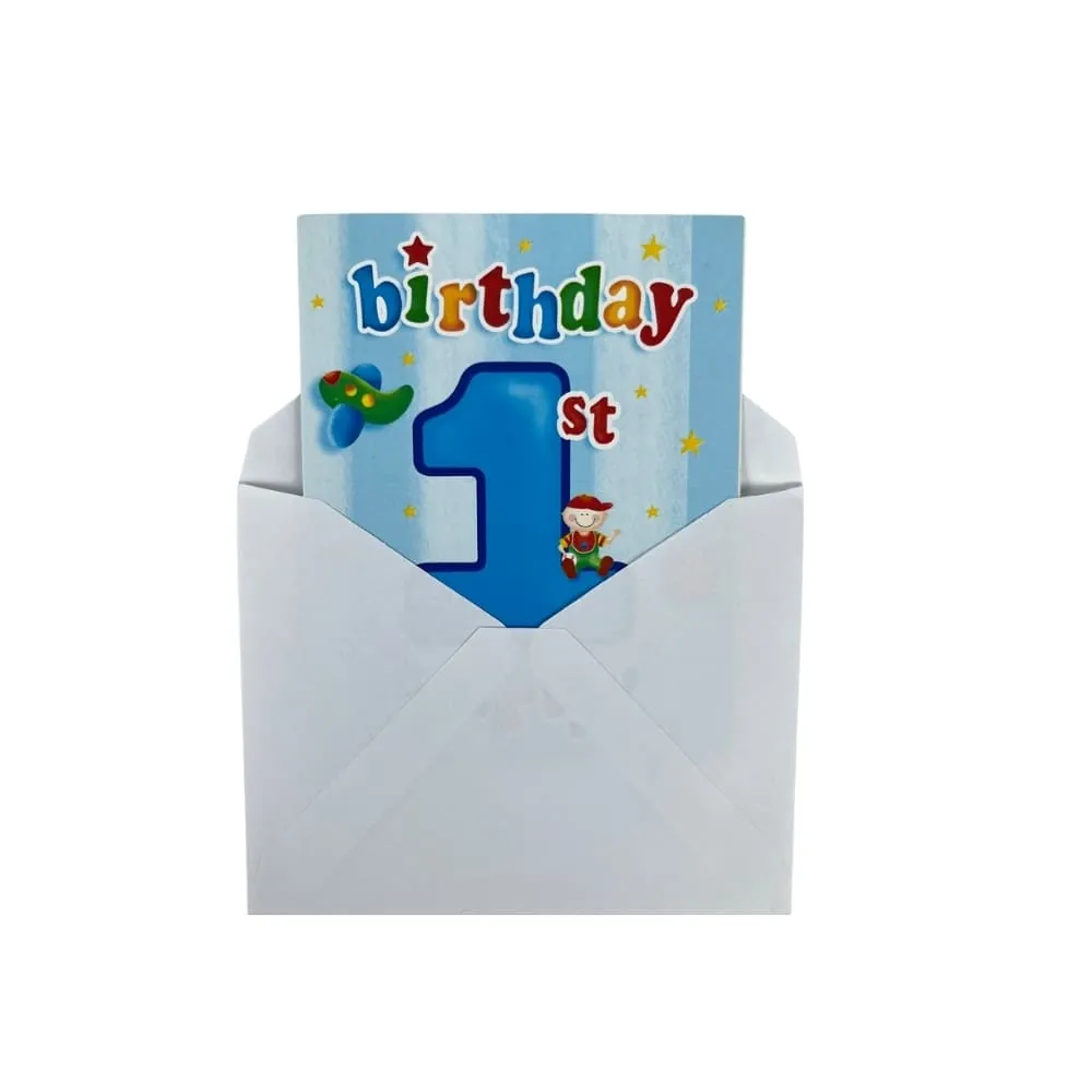 Tarjeta De Invitacion 1 Boy X8