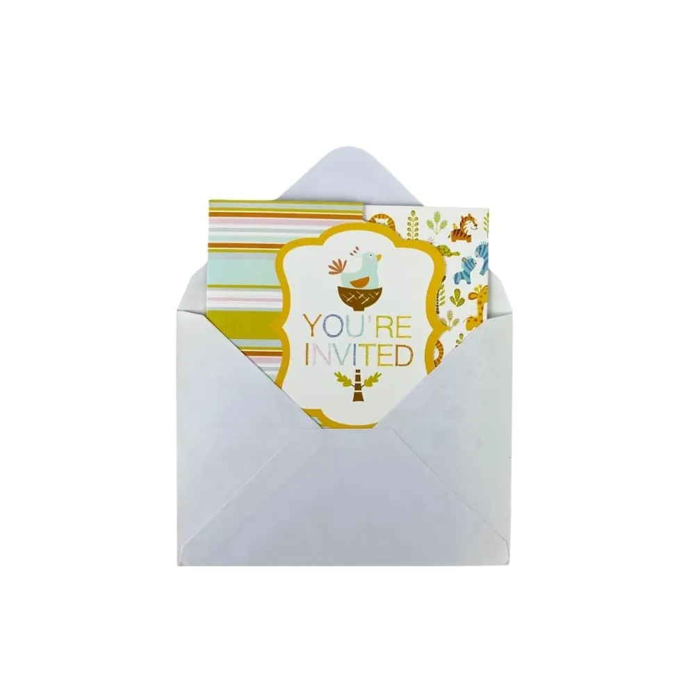 Tarjeta De Invitacion Jungle X8