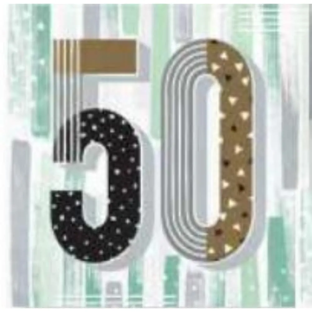 Servilleta 16 Aniversario 50 Años