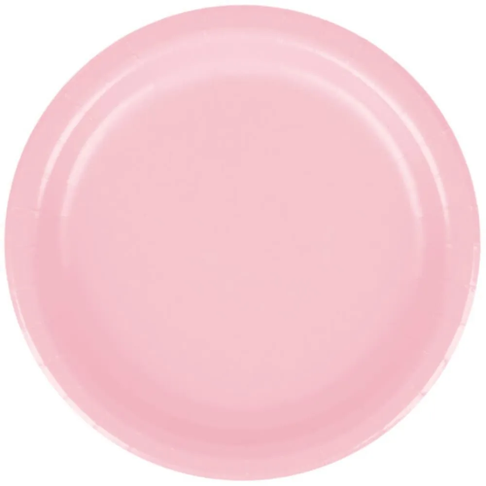 Plato Rosado X8 17.78 Cm