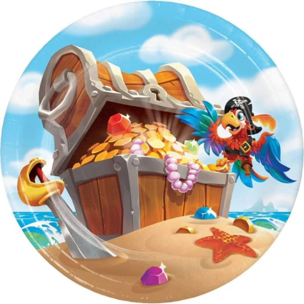 Plato Diseño Pirata X8.