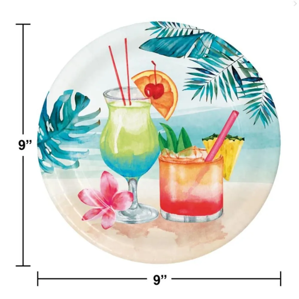Platos Brisa De Verano X8 22.86 Cm