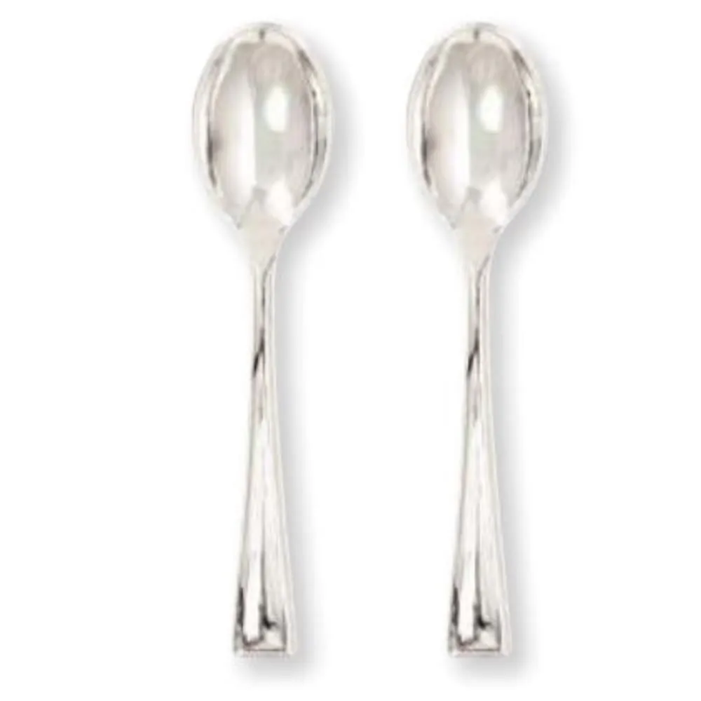 Mini Cuchara Plateada X24