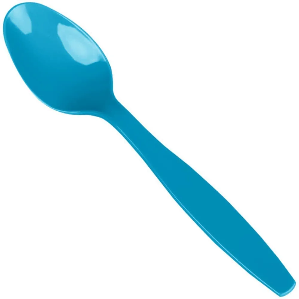 Cuchara Azul Turquesa X24