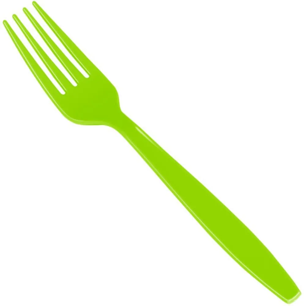 Tenedor Verde Lima X24