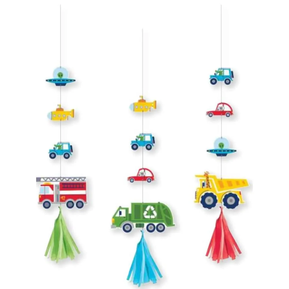 Flecos Colgantes Carros
