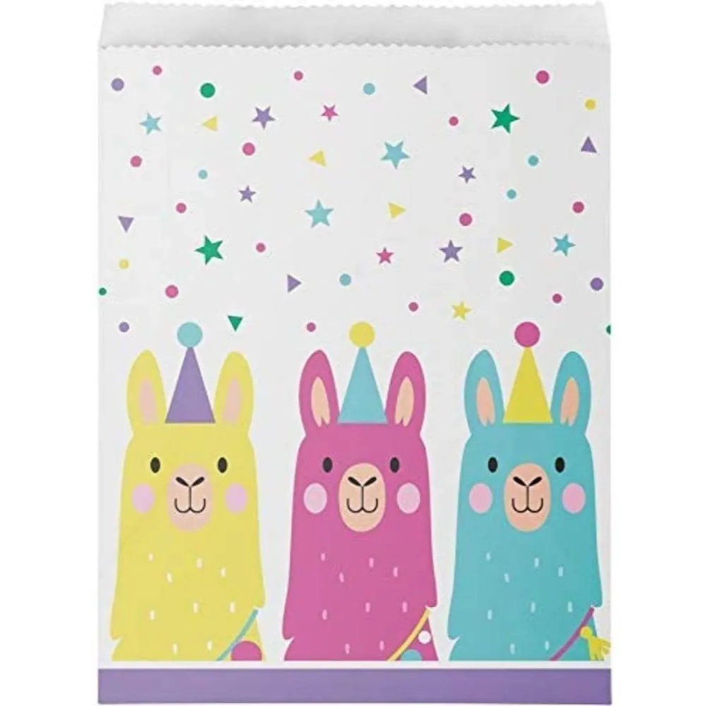 Bolsa De Sorpresas Diseño Llama X10.