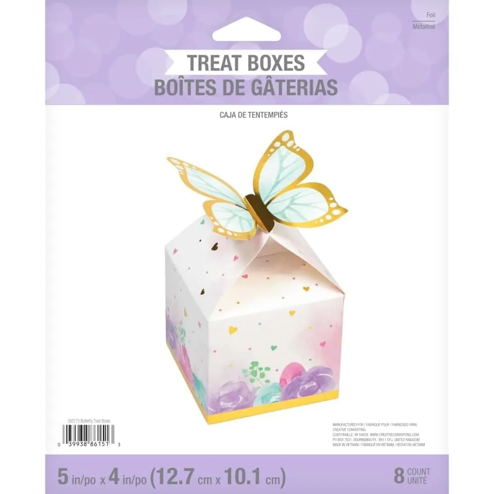 Caja De Regalo Mariposa