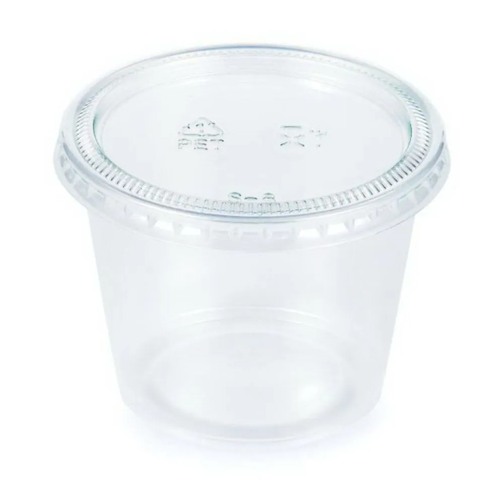 Vaso 5 Onzas Con Tapa X16.