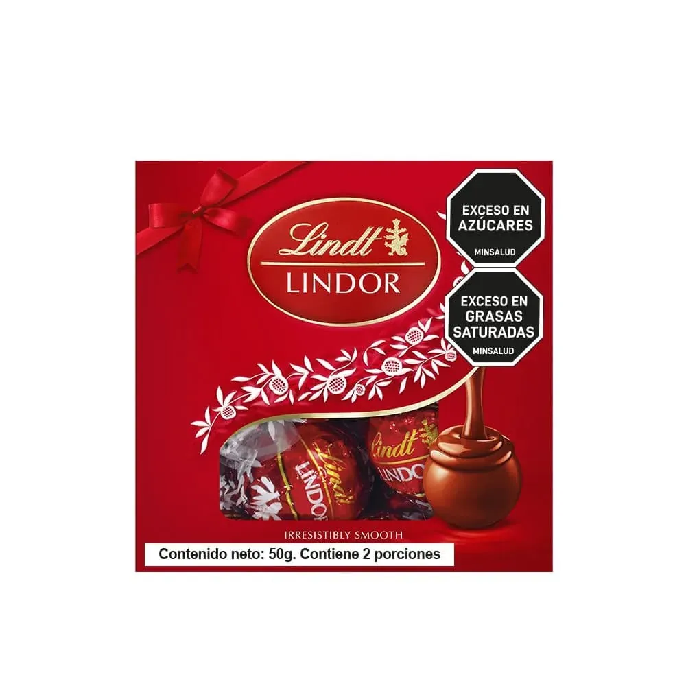 Chocolate Con Leche Lindt Lindor 50 Gr