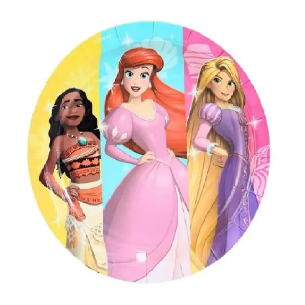 Plato X10 Princesas 17 Cm