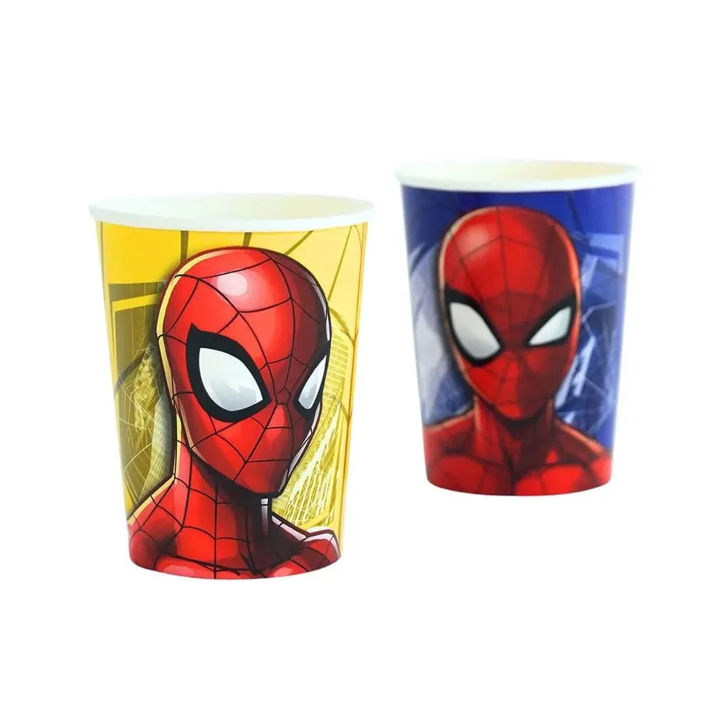Vaso 9 Onzas Spiderman X10