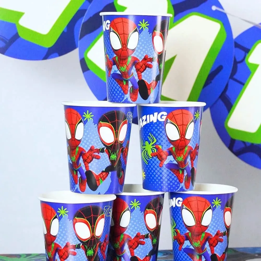 Vaso 9 Onzas Spidey X10