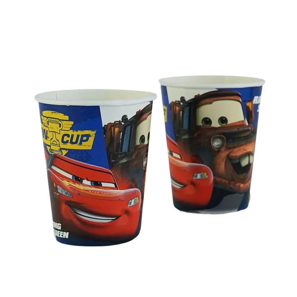 Vaso 9 Onzas Cars X10