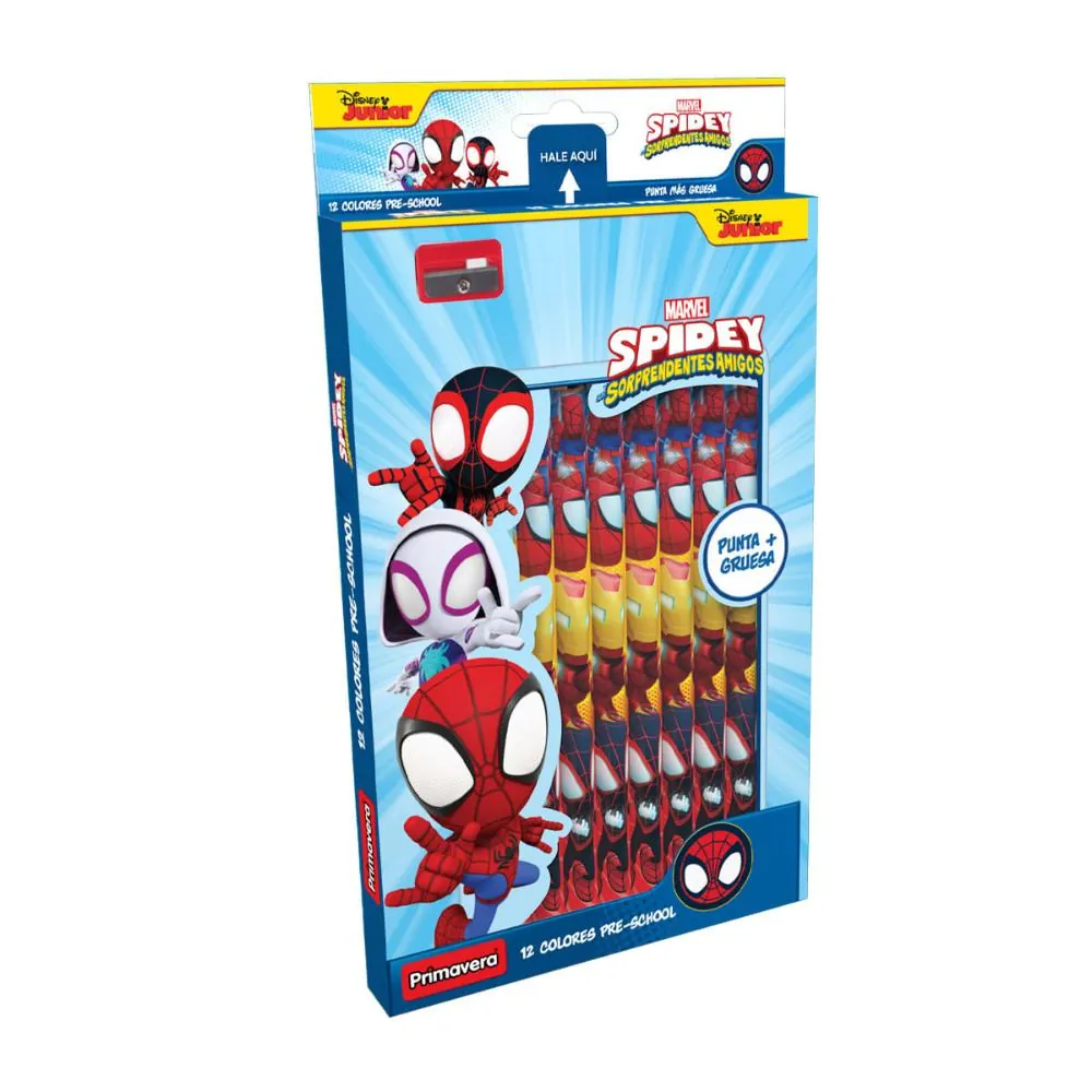 Colores Jumbo Personajes X 12