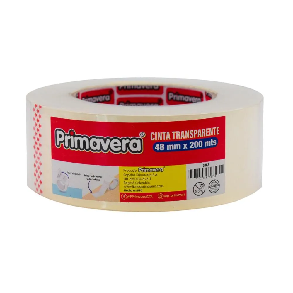 Cinta Transparente 48Mm X 200M