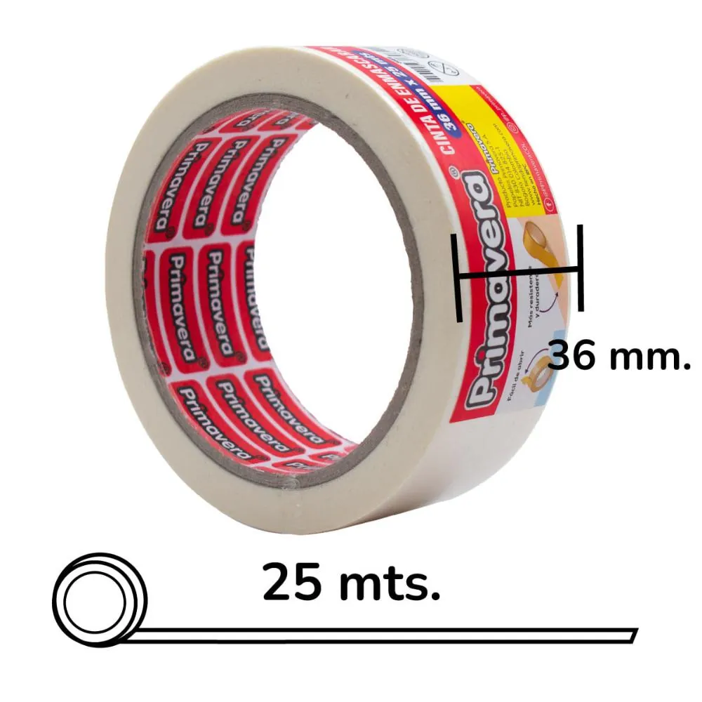 Cinta Enmascarar 36Mm X 25M