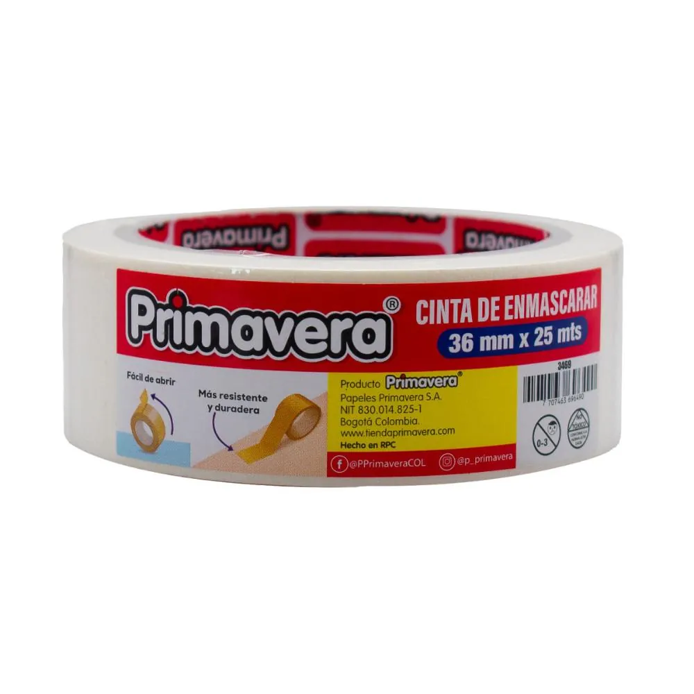 Cinta Enmascarar 36Mm X 25M