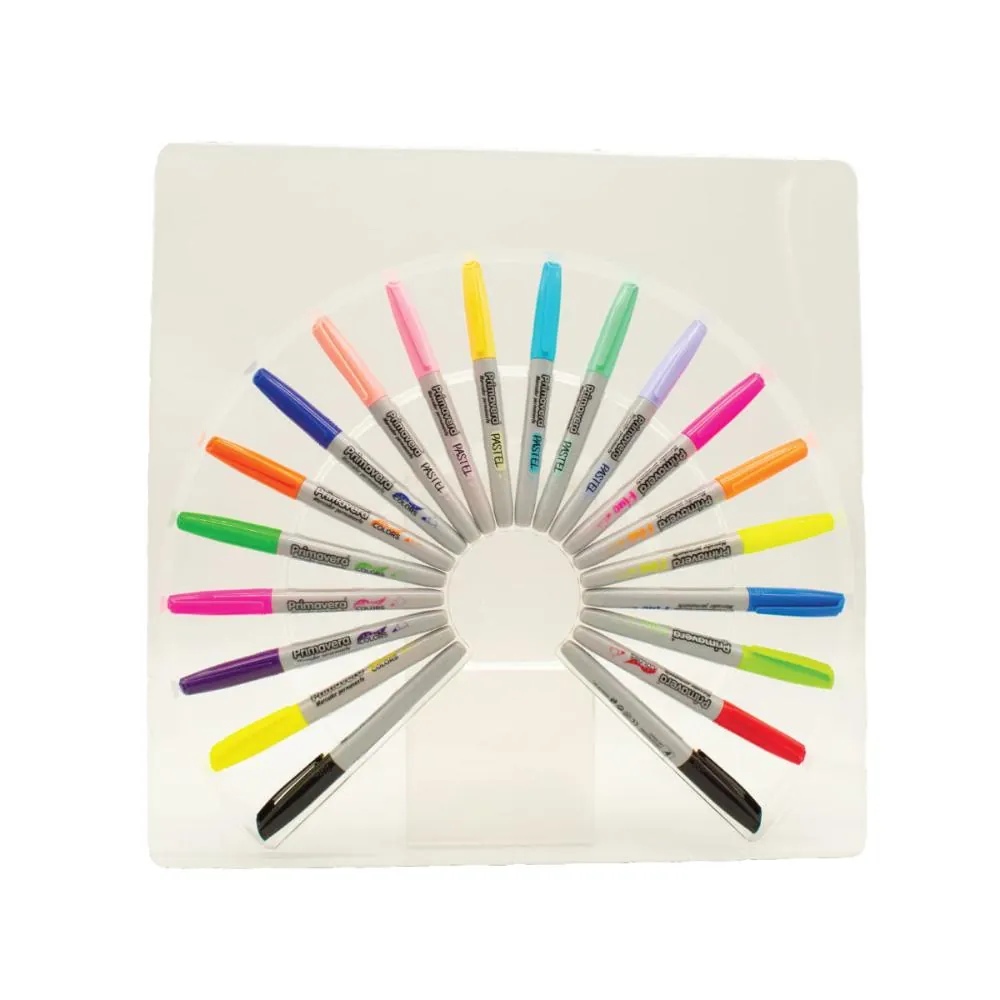Combo Marcador Permanente X20 +Cartuchera
