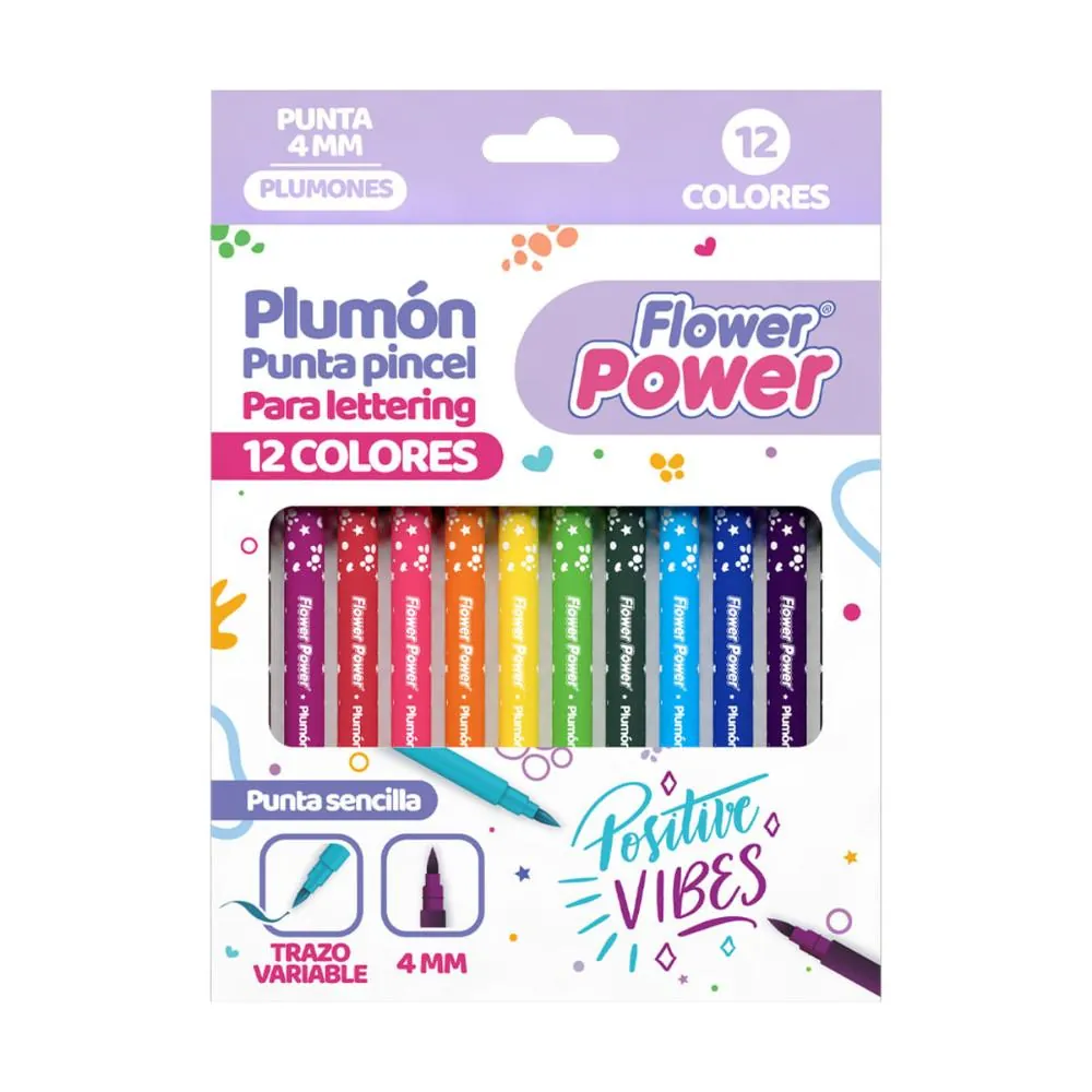 Punta Pincel F/Power X12 Colores