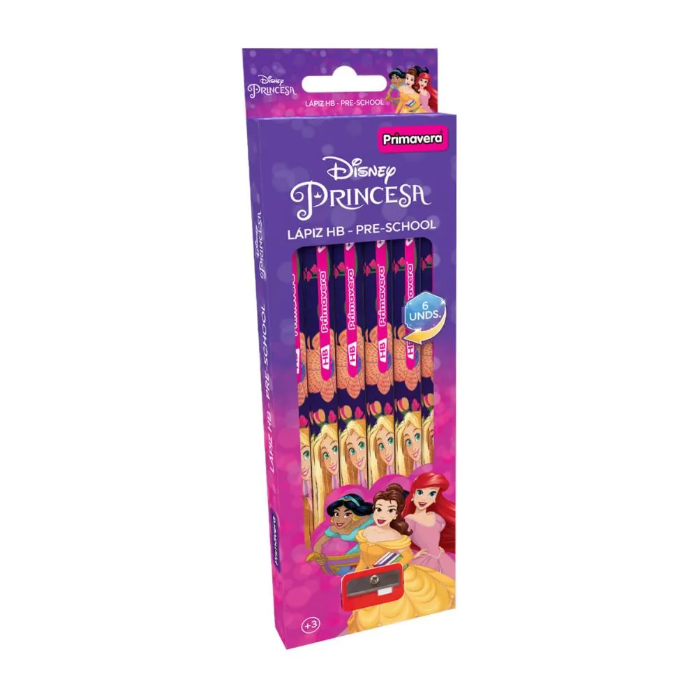 Lápiz Hb Jumbo Personajes X6