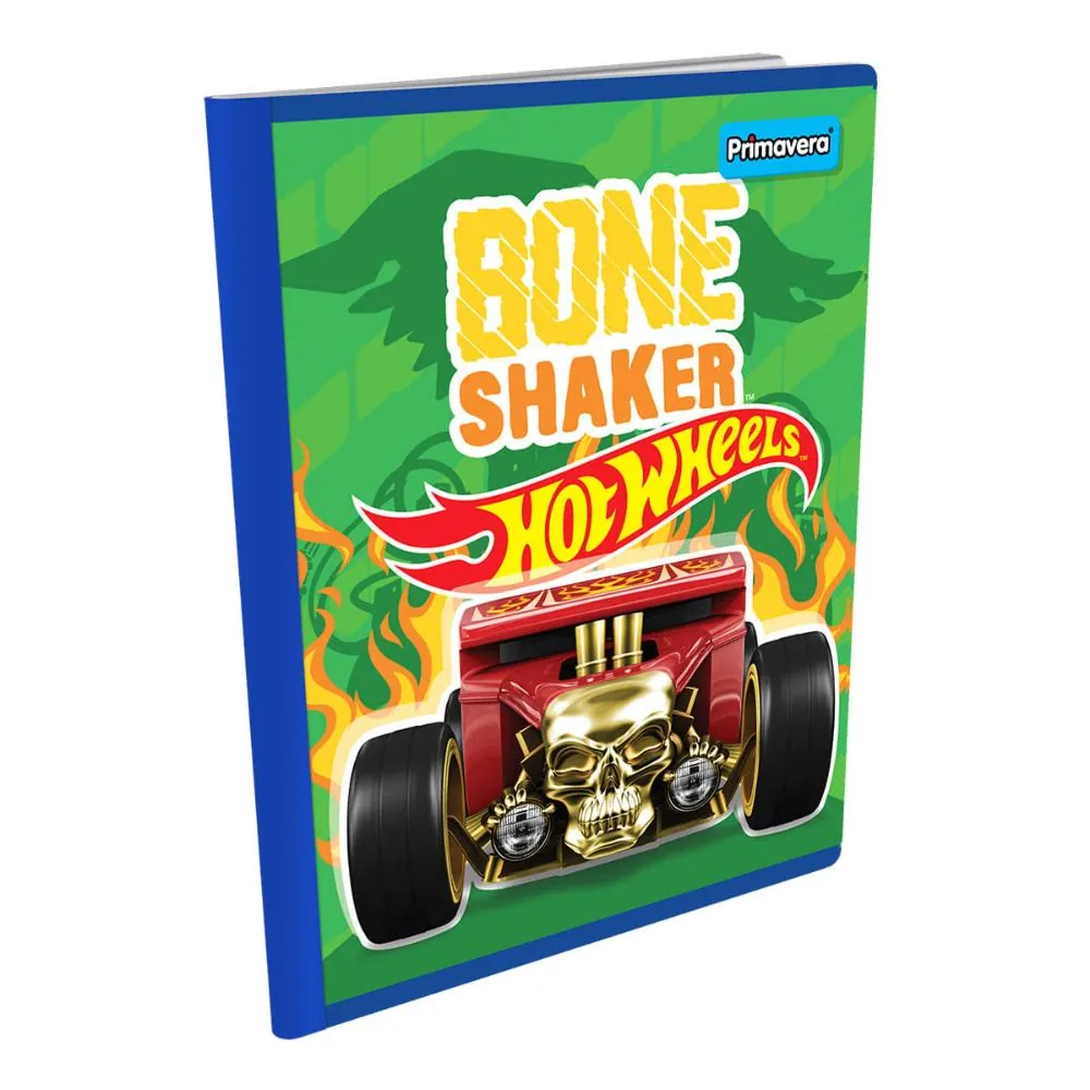 Cuaderno Hot Wheels 50H Rayas