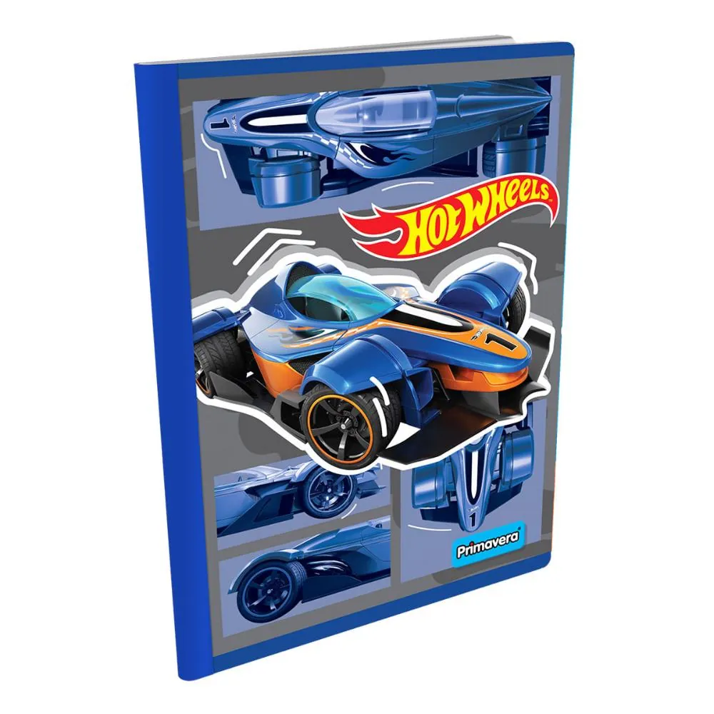 Cuaderno Hot Wheels 50H Rayas