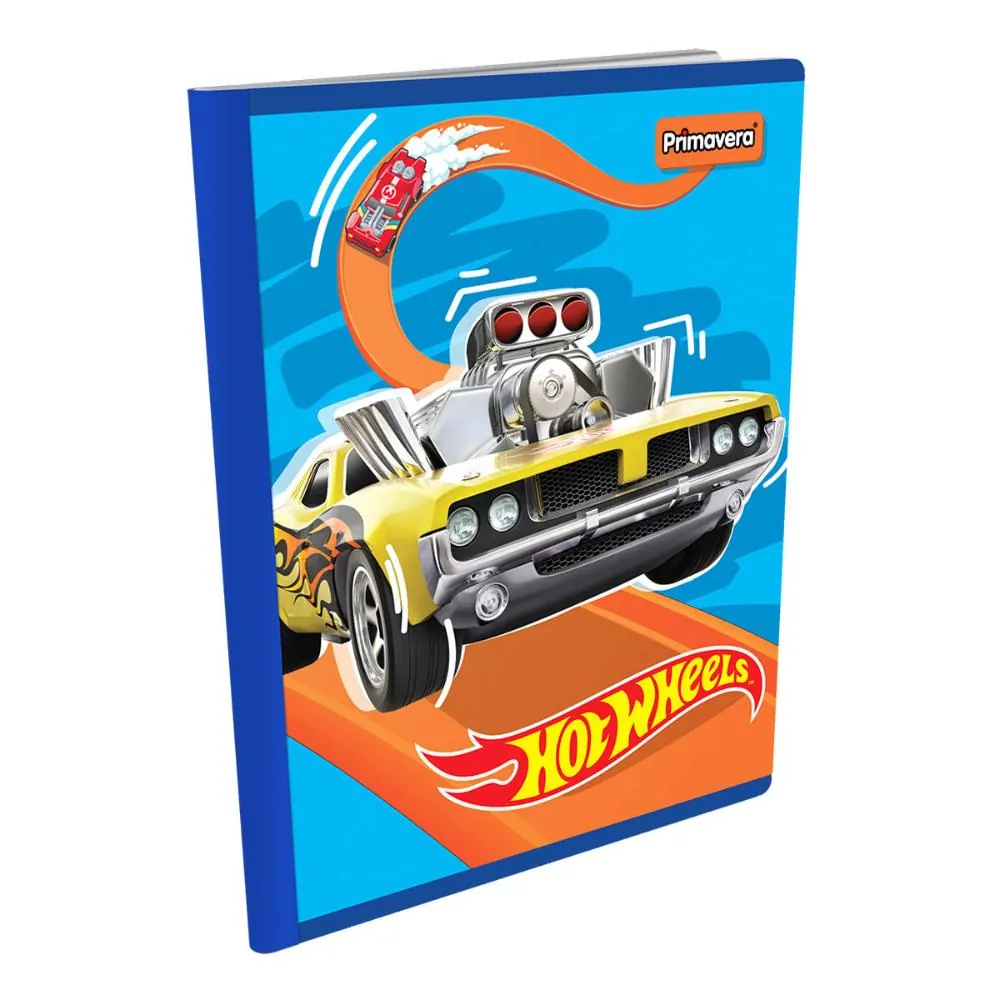 Cuaderno Hot Wheels 50H Rayas