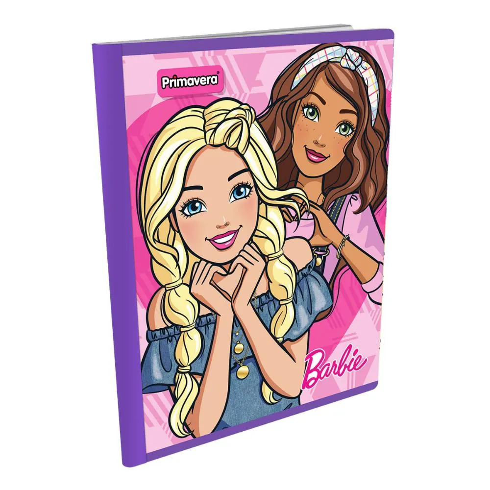 Cuaderno Barbie Niña 100H Rayas