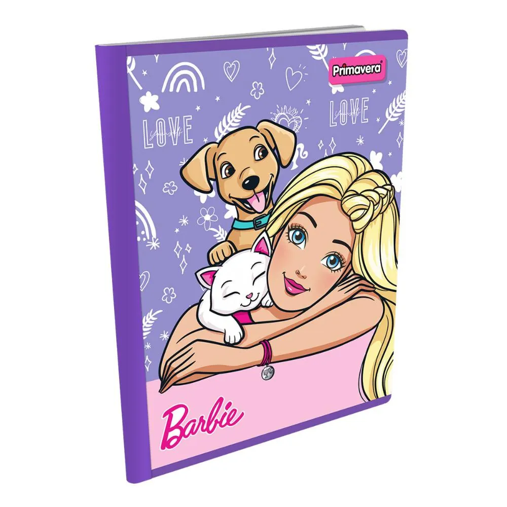 Cuaderno Barbie Niña 100H Rayas