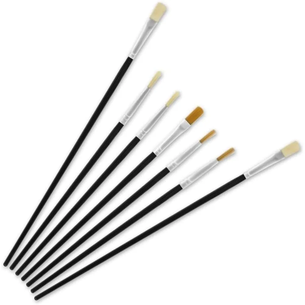 Set De Pinceles Y Brochas X7