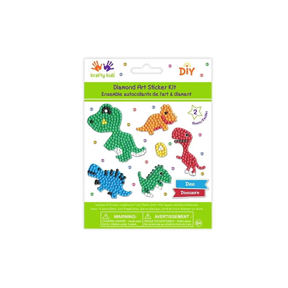 Set Para Pintar Puntos Dinosaurios