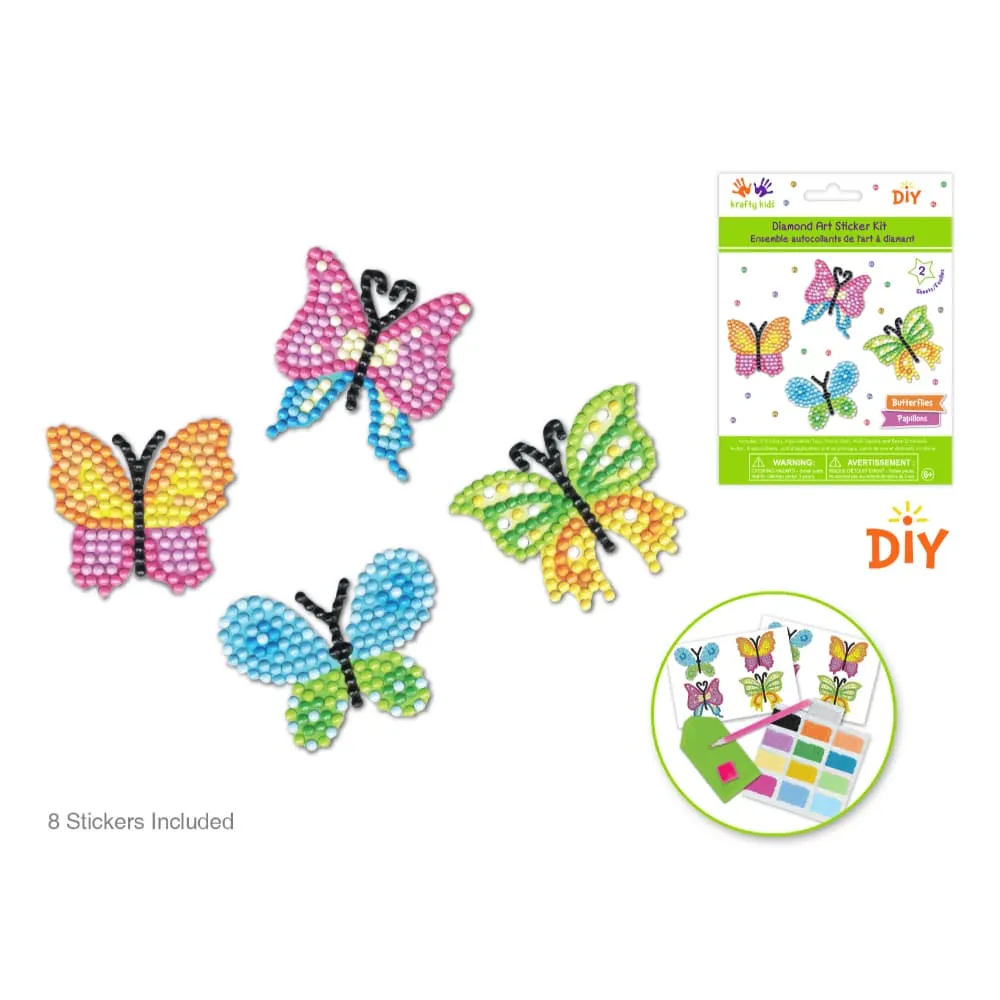 Set Animales Maritimos Sticker Diamantes