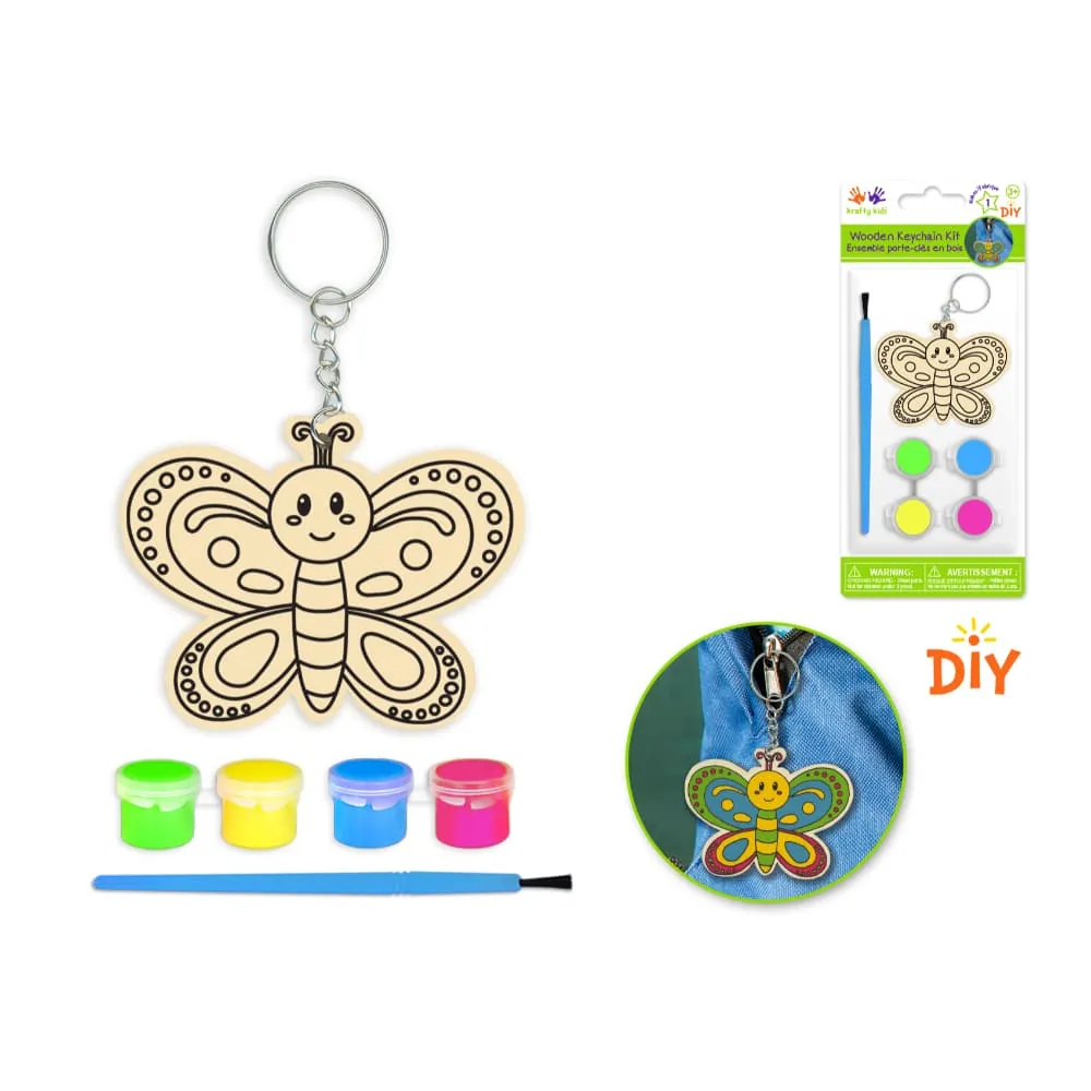 Set para Pintar Llavero Mariposa