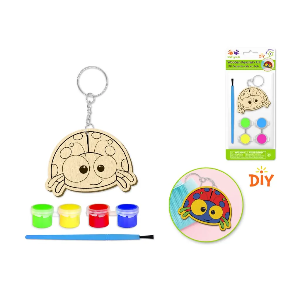 Set para Pintar Llavero Mariquita