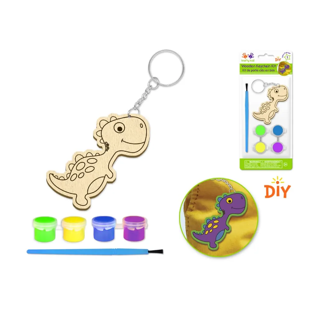 Set para Pintar Dinosaurio Llavero