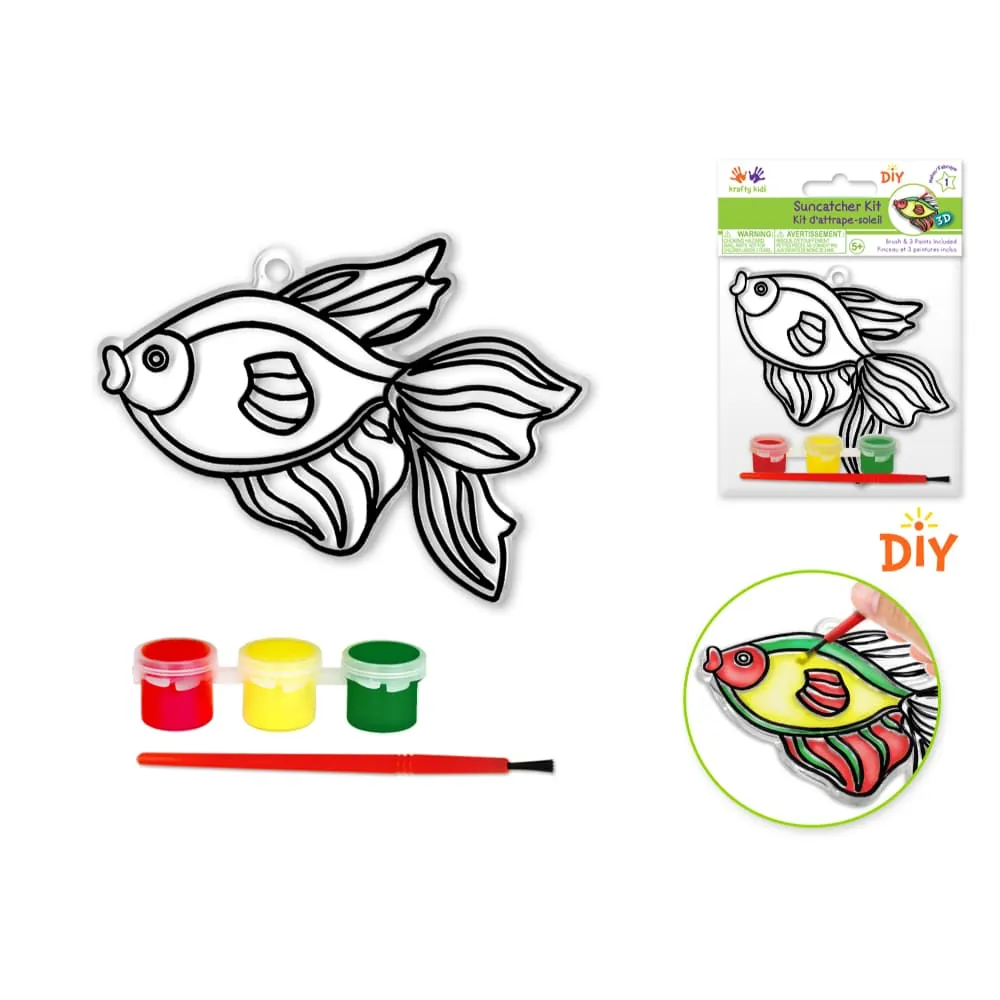 Set Para Pintar Pez 10 Cm