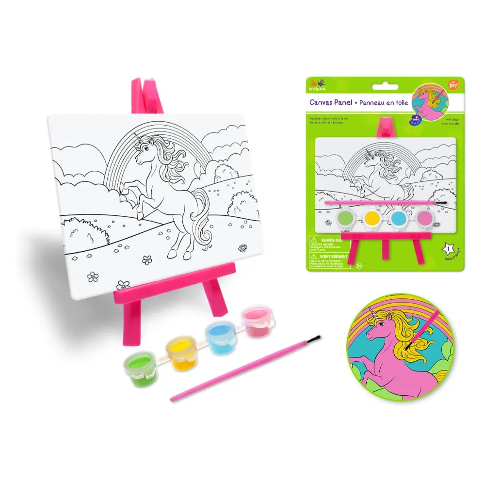 Mini Canvas Unicornio 14 Cm